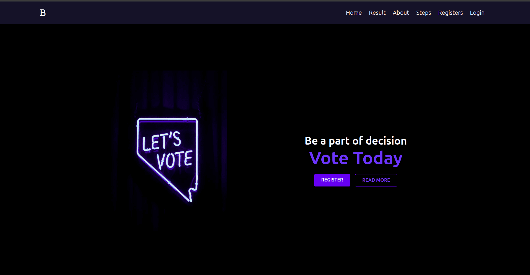 Let's Vote - Secure Voting